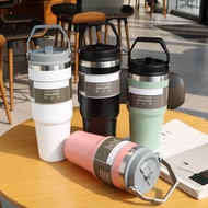 900ML Large Capacity Tumbler Thermo Bottle with Handle Portable Stainless Steel Insulation Cold and Hot Thermos Cup Vacuum Flask