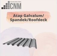 ATAP GALVALUM / SPANDEK / ROOFDECK 0.25MM x 6M
