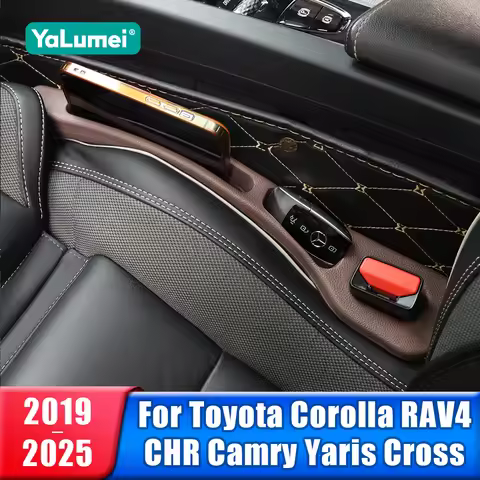 Car Seat Gap Filler Box For Toyota CHR RAV4 XA50 Corolla E210 Camry XV70 Yaris Cross 2020 2021 2022 
