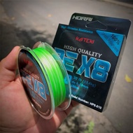 DÂY DÙ CÂU LURE HORAI X8 100m , DÂY PE MỀM MƯỢT VÀ CHẮC CHẮC, NÉM MỒI XA, TỰ TIN CÂU CÁ LỚN KF