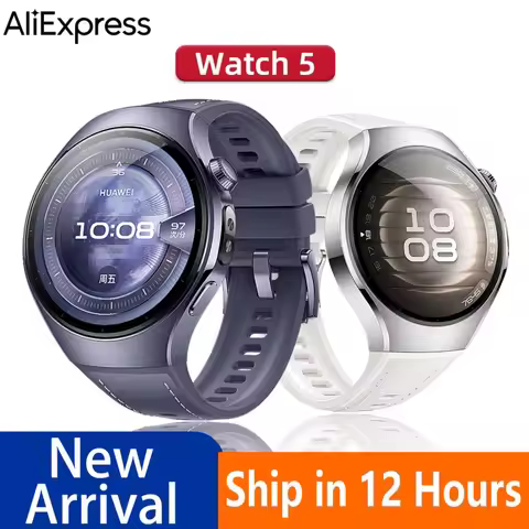 HUAWEI WATCH 5, Bluetooth Smartwatch Multi-sensing X-TAP Health MOT Running Watches Real-Time Blood