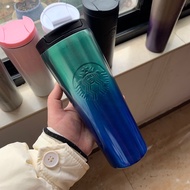 Tumbler Starbucks Termos Thermos Botol Air Minum Stainless Botol Tumbler Siren Troy Starbucks