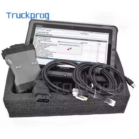 Getac Tablet+MB star C6 VCI Multiplexer xentry diagnostic scanner tool sd connetcor c4 c5 for ben-z 