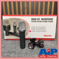 SUPERLUX PRA288A ไมค์สเเนร์ ไมค์ ไมค์กลอง MIC ไมค์ดนตรี ไมค์Dynamic Dynamic เอไอ-ไพศาล