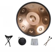 Handpan Drum Professional Level 9 Notes 10 Notes 12 Notes 440hz 432hz อุปกรณ์ดนตรีแบบไร้สายสำหรับผู้