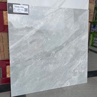 Granit 60x60 Arna Vimala Grey Glazedpolish Motif Marmer Lantai/Dinding
