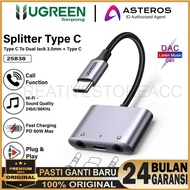 Ugreen 25837 25838 80154 20192 Usb C to Audio DAC Support PD Charging for iphone 15 Samsung S23 S22 