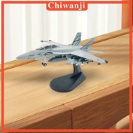[Chiwanji] 1/100 F/A-18 Diecast Plane Model Realistic Airplane Simulation Ornament