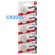 (Bulk Buy) Energizer CR2025 Lithium Coin Cell Battery Blister of 5pcs