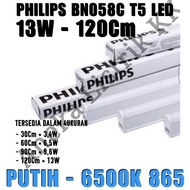 PHILIPS BN058C T5 LED 13W 120CM WHITE 6500K BN 058C 13 WATT 1200MM - WITHOUT BUBBLE