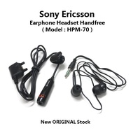 Sony Ericsson HPM-70 Headphones Stereo Portable Handfrees Earphone Mic Adapter Headset For W800 W850