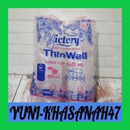 YN11 victory thinwall cup sambal saos puding 60ml tutup sambung bkn dm