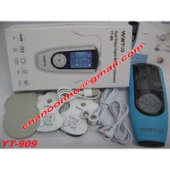 WINTOO YT-909 DUAL OUTPUT RECHARGEABLE DIGITAL ELECTRONIC PHYSIOTHERAPY MASSAGER~美体仪 / 按摩器 / 减肥仪器~