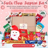 [SG]Santa's Surprise Combo Box/Christmas Snack Pack/Christmas Presents Ideas/Christmas Gift Box