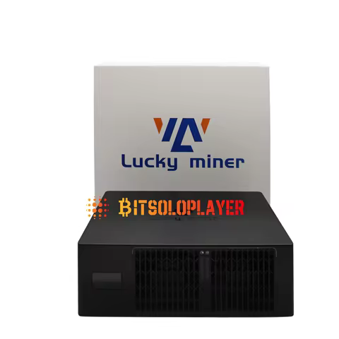 New Lucky Miner LV08 4.5Th/S 120W Low Power Low Noise Small Home Miner SHA-256 BTC Solo Miner Ready 