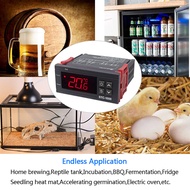 STC-3008 Dual Digital Temperature Controller Two Relay Output 12V 24V 220V Thermoregulator Thermosta