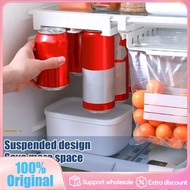 Modular Beverage Rack Expandable Can Organizer For Fridge Pantry Corrosion Resistant Stackable