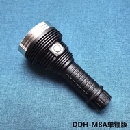 เคสหลังคารถไฟมือแบบ LED 8 ดวง Li-ion 21700 แบบพกพาสำหรับการเดินป่าและท่องเที่ยวในกลางแจ้ง