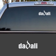 Stiker Kaca Mobil Band Musik Dadali Car Decal Sticker