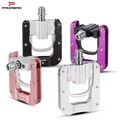 CNC Aluminum Alloy Foldable Bike Pedals, 3 Sealed Bearings Anti-slip Pedals for Dahon P8 Small Wheel