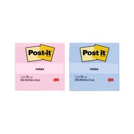 3M | Sticky Notes | Post-It 654 Note Pad (Blue, Purple) (654-1CB, 654-1MP)