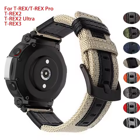 Sport Strap for Amazfit T-rex 2 3 Ultra Watch Band Nylon Bracelet for Amazfit Trex Pro T Rex Tyranno