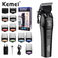 Kemei Professional Barber Hair Clippers Rechargeable Cordless Electric Hair Trimmer Hair Cutting Mac