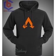 Apex Legends Logo Outerwear Hoodie Jacket for Men and Women, Plain Screen Printed Fleece Jumper