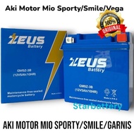Aki Motor Yamaha Mio Sporty /Mio Smile/Mio Garnis GM5Z-3B ZEUS Aki
