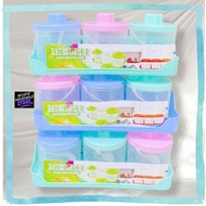 Spice Container Package Spice Container/ Plastic Spice Container Spice Container/ Contains 3 Jasmine