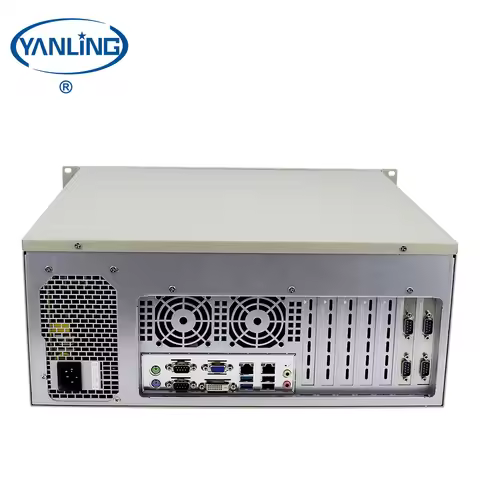 H81 Industrial PC 4U Rack Server Dual LAN 2 DDR3 RAM Slots Option for Core I3 I5 I7 CPUs Featuring C