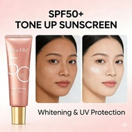 Ellen Ella SPF 50+ Sunscreen Whitening Tone Up Face Cream Waterproof Long Lasting