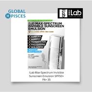 iLab Max-Spectrum Invisible Sunscreen Emulsion SPF50+ PA+ 35g for scuba diving