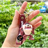 GANTUNGAN Keychain Looney Tunes Tasmanian 3D PremiumKeychain