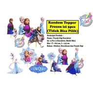 Frozen Cake Topper Styrofoam Skewer/ Cake Decoration/ Frozen Toothpick contains 5 PCS