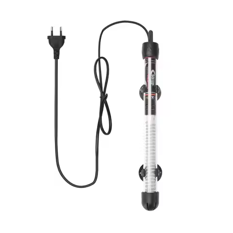 25-300W Temperature Thermostat Heater Rod EU Plug Glass Fish Tank Water Heater Submersible Waterproo