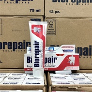 Italy Imported Biorepair Belida Multi-Effect Tooth Enamel Repair Toothpaste Anti-Allergy Bright Whit