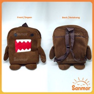 Domo Chocolate Monster Character Children's Backpack Backpack Medium Size - Preloved