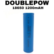 Battery Rechargeable Doublepow 18650 Lithium Battery Flat Top Lithium Charge Battery