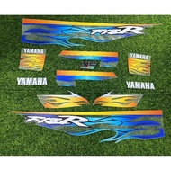 F1ZR TRANSPARENT STICKER STRIPING COSTUME FIRE LINE