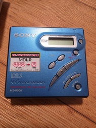 Sony Walkman MZ-R500 MD Portable MiniDisc Recorder Blue