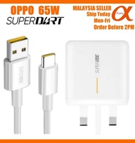 Original Oppo 65W / 50W SuperVOOC Flash Charge Type-C UK Travel Charger