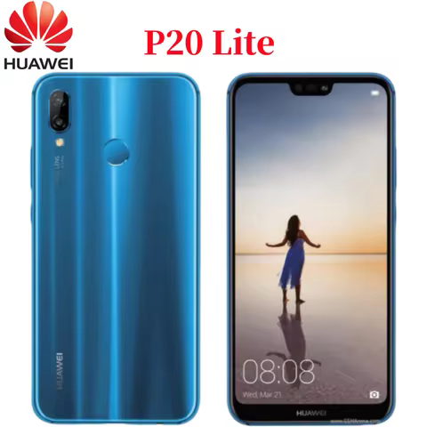 Huawei P20 Lite Smartphone Android 16MP+24MP Camera 5.84 inch 4G+128GB ROM 5G Network Mobile phones