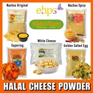 HALAL CHEESE POWDER | KFC NACHOS ORI & SPICY | SUPERRING | WHITE CHEESE | GOLDEN SALTED EGG