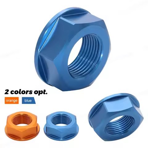 Rear Wheel Axle Shaft Lock Nut Screw Rim M20 x P1.5 Motorcycle Accessories For Yamaha YZ WR 125 250 