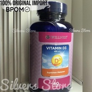 Wellness Vitamin Vit D3 400iu D 3 400 iu 60 softgels GUARANTEED