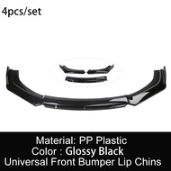 ชุดบอดี้ดิฟฟิวเซอร์ชุดแยกสปอยเลอร์คางขอบกันชนหน้ารถอเนกประสงค์สำหรับรถ Audi A4 S4 A6รถ S6 B6 B7 B8 H