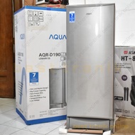 Kulkas 1 pintu Aqua Aqr d190 S (Khusus Bandung)