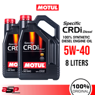 Motul Specific CRDI Diesel 5W-40 Fully Synthetic Diesel Oil 8 Liters