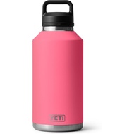 YETI Rambler 64 oz Bottle, Vacuum Insulated, Leakproof, Stainless Steel with Chug Cap, Tropical Pink
